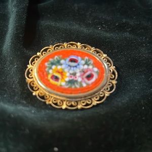Vintage Avon mosaic pin